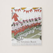 lasachtige footballs substituten legpuzzel (Verticaal)