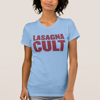 Lasagna Cult * RED PRINT * T-shirt
