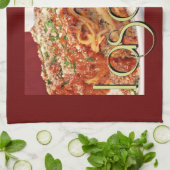 Lasagna-diner in het Italiaanse restaurant Theedoek (Gevouwen)