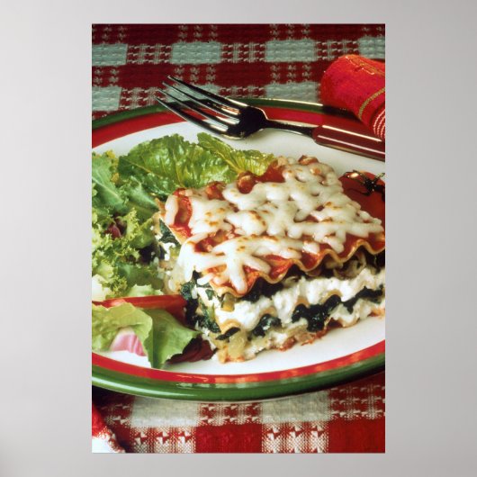 Lasagna Dinner Poster (Voorkant)