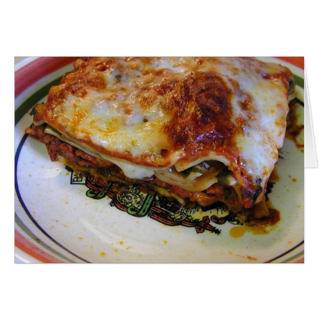 Lasagna Food (Voorkant Horizontaal)