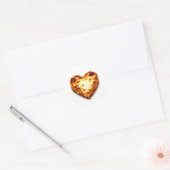 Lasagna Heart Ronde Sticker (Envelop)