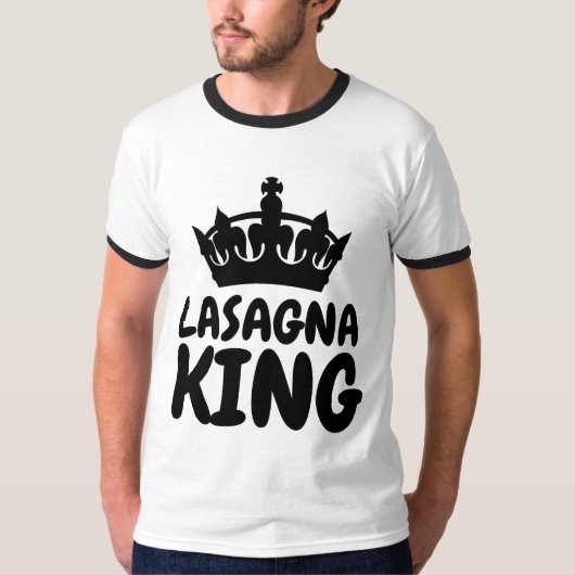 LASAGNA KING T-shirts (Voorkant)