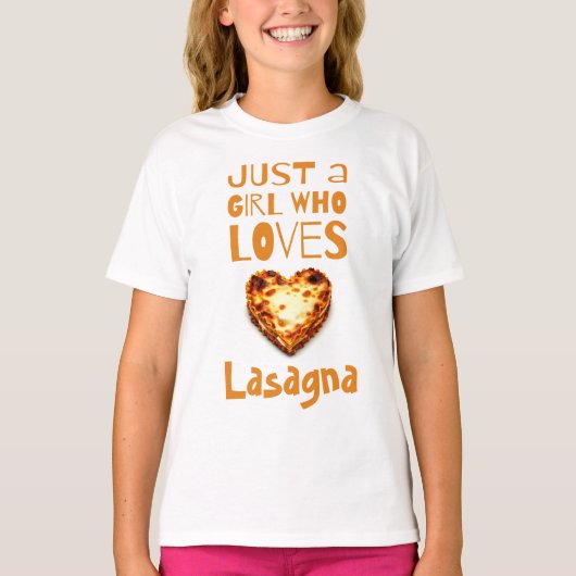 Lasagna Liefde T-shirt (Voorkant)