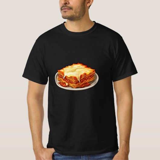 Lasagna Lover T-shirt (Voorkant)