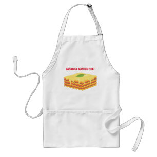 Lasagna Master Chef Apron Standaard Schort