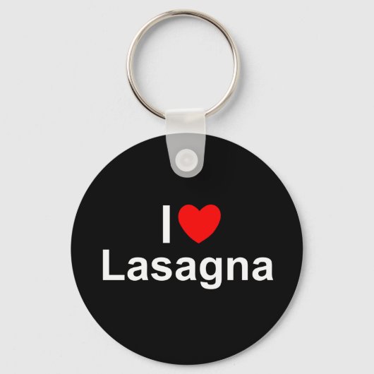 Lasagna Sleutelhanger (Voorkant)