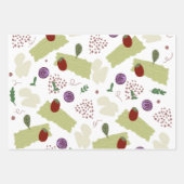 Lasagna Soup Pizza Restaurant Cheese Spaghetti Inpakpapier Vel (Voorkant 3)