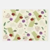 Lasagna Soup Pizza Restaurant Cheese Spaghetti Inpakpapier Vel (Voorkant)