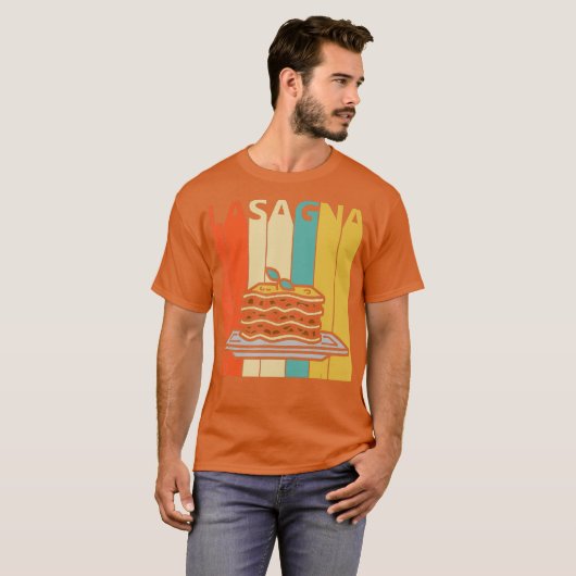  lasagne t-shirt (Voorkant volledig)