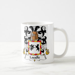 LaSalle Family Crest Koffiemok