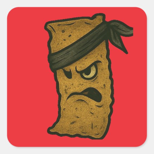 Lasanghetti's Stackwell Vierkante Sticker (Voorkant)