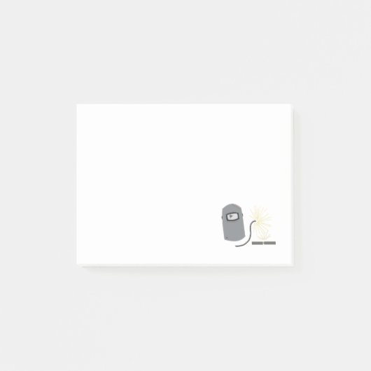 Lasbril en fakkel post-it® notes (Voorkant)