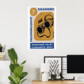 Lasbril - Luciferdoosje Print - Esthetische Muur (Thuiskantoor)