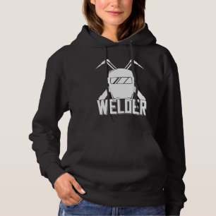 Lasbril Spreuk Voor Trots Metaalbewerker Hoodie