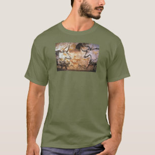 Lascaux Aurochs, Paard, Herten T-shirt