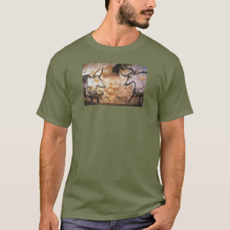 Lascaux Aurochs, Paard, Herten T-shirt