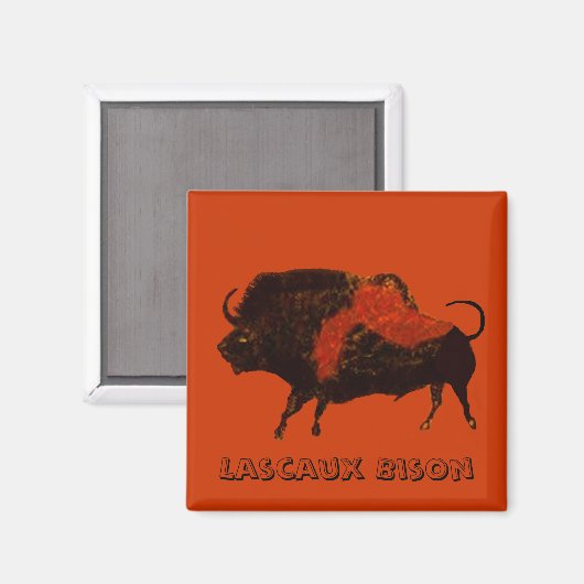 Lascaux Bison Magneet (Voorkant / Achterkant)