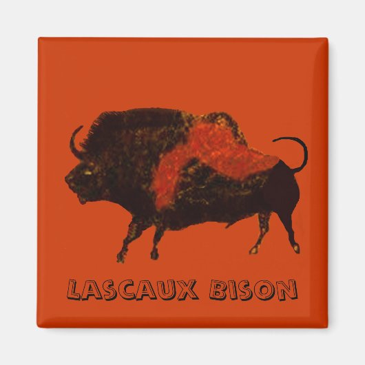 Lascaux Bison Magneet (Voorkant)