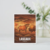 Lascaux Cave Dordogne Frankrijk Reizen Briefkaart (Staand voorkant)