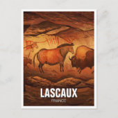 Lascaux Cave Dordogne Frankrijk Reizen Briefkaart (Voorkant)