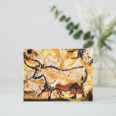 Lascaux Cave Painting of Bull Briefkaart (Staand voorkant)