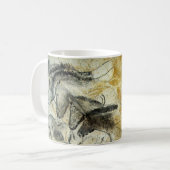 Lascaux Cave Painting of Horses Coffee Mok (Voorkant links)
