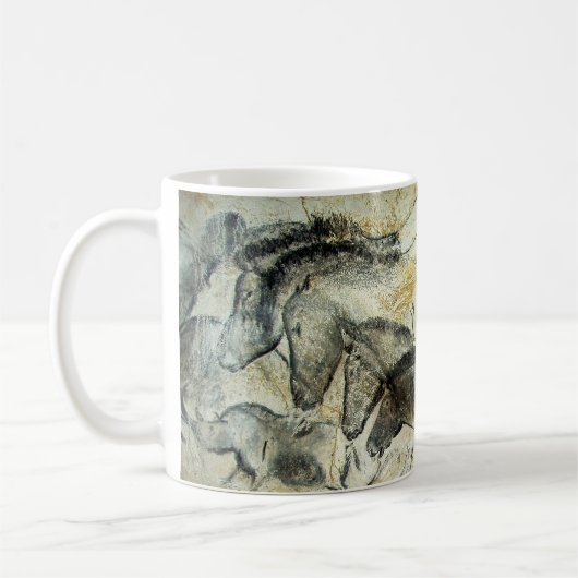 Lascaux Cave Painting of Horses Coffee Mok (Links)