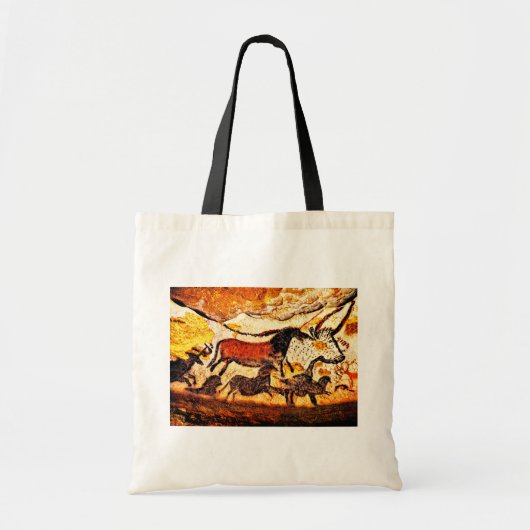 Lascaux Cave Painting Tote Bag (Voorkant)