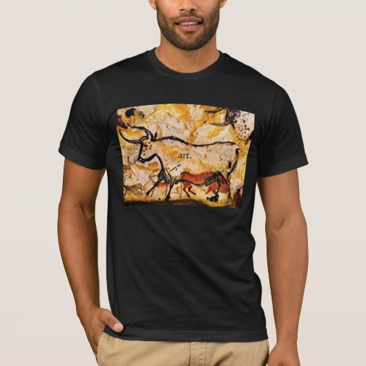 Lascaux, Frankrijk, Cave Painting T-shirt (Voorkant)
