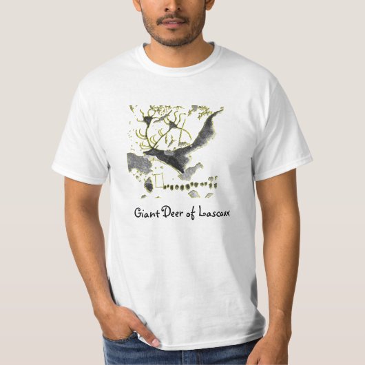 Lascaux Giant Deer T-shirt (Voorkant)