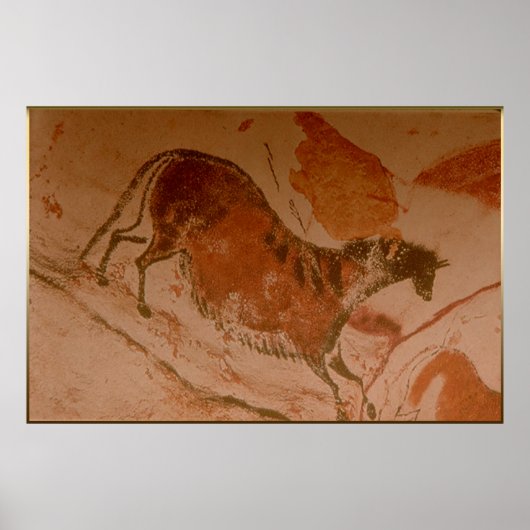 Lascaux Horse 2 Poster (Voorkant)