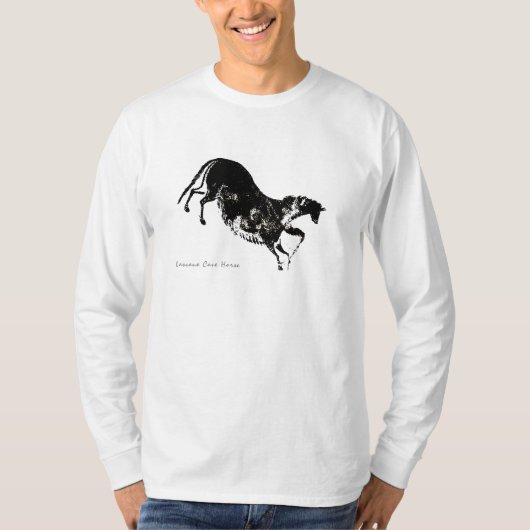 Lascaux Horse 2B T-shirt (Voorkant)