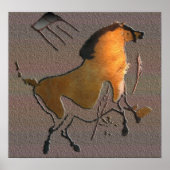 Lascaux Horse Poster (Voorkant)