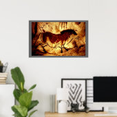 Lascaux Horse Poster (Thuiskantoor)