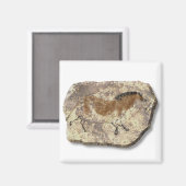 Lascaux Horse stone Magneet (Voorkant / Achterkant)