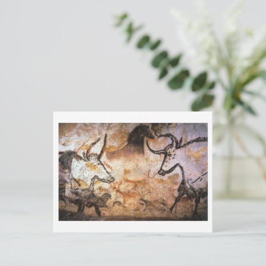 LASCAUX kunst Briefkaart (Staand voorkant)