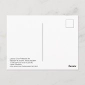 LASCAUX kunst Briefkaart (Achterkant)