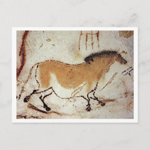 LASCAUX PAARD BRIEFKAART