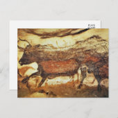 Lascaux Prehistorische grotkunst Briefkaart (Voorkant / Achterkant)