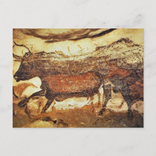 Lascaux Prehistorische grotkunst Briefkaart (Voorkant)