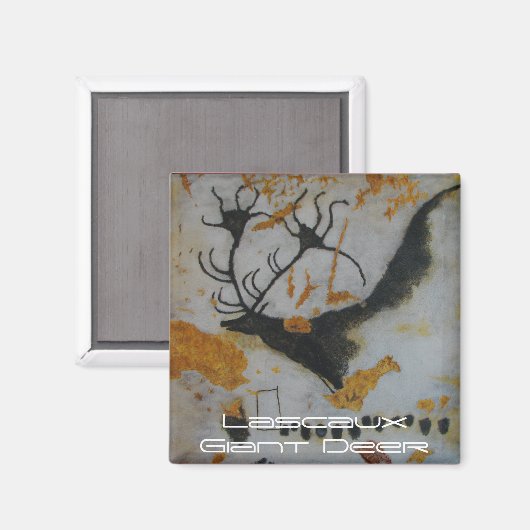 Lascaux reuzenhert magneet (Voorkant / Achterkant)