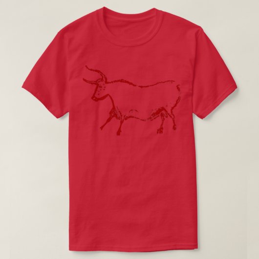 Lascaux schildert kunst t-shirt (Design voorkant)