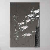 Lascaux Stag Hunting Poster (Voorkant)