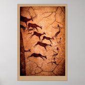 Lascaux Stag Hunting Poster (Voorkant)