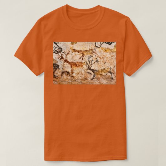 Lascaux Three Deer T-shirt (Design voorkant)