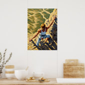 L'ASCENSION FINALE (De laatste beklimming) Poster (Keuken)