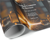 Lascontract constructie voeg naam contact nr toe cadeaupapier (Rol Hoek)