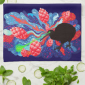 Lase kiwi hop explosie theedoek (Gevouwen)