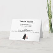 Laser-Cat Mossbody Kaart (Achterkant)